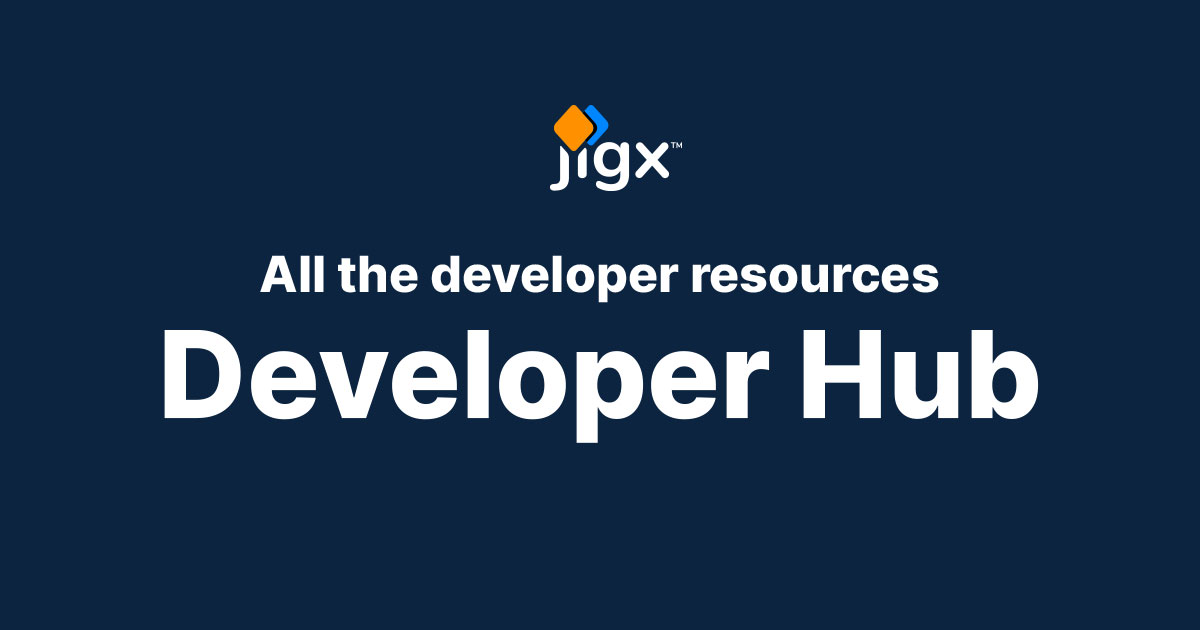 Developer Hub - Jigx